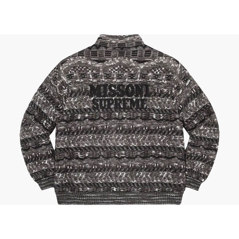 Supreme x Missoni Reversible Knit Jacket – Black – Medium with Tags